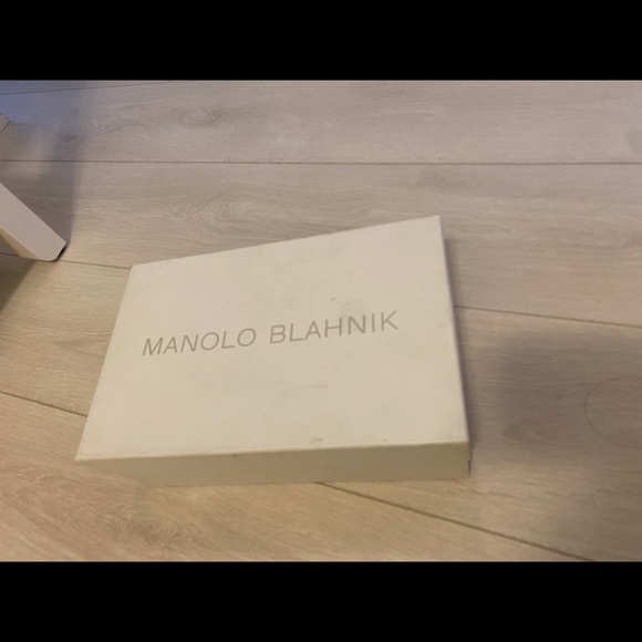 MANOLO BLAHNIK Hangisi 70 Satin Pumps - Picture 2 of 9